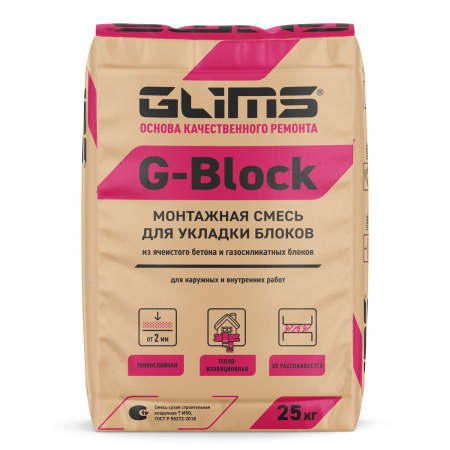 Монтажная смесь G-Block
