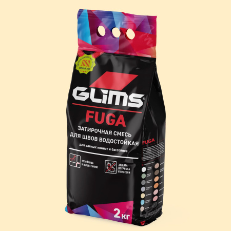 Затирка для швов GLIMS®Fuga межплиточная. Цвет: Дикий Мёд