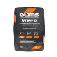 GLIMS®GreyFix adhesive mixture for ceramic tiles and porcelain gres